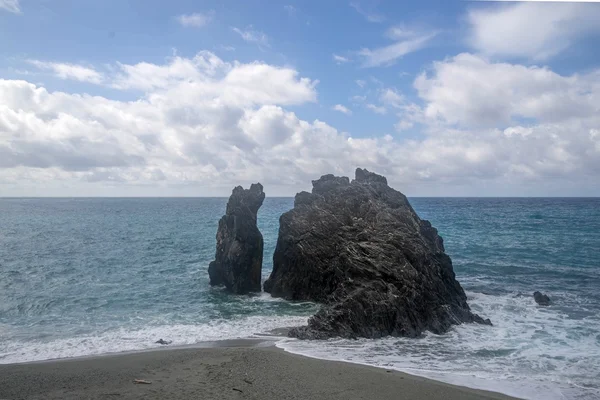 Seascape of Italy Liguria coast travel — Stock Photo, Image