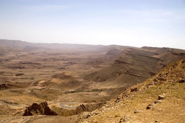 Çöl manzara seyahat etmek