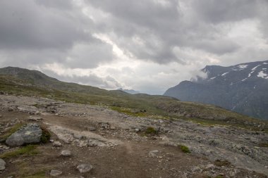 Norveç'te hiking dağ