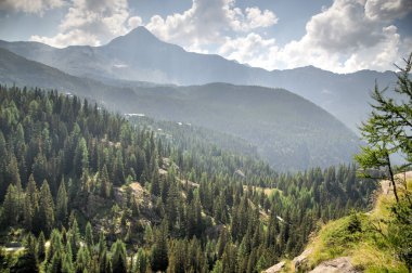 dağ manzarası Alpleri'nde
