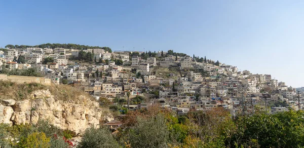 Arabisk Landsby Nær Jerusalem Gamlebyen Israel – stockfoto