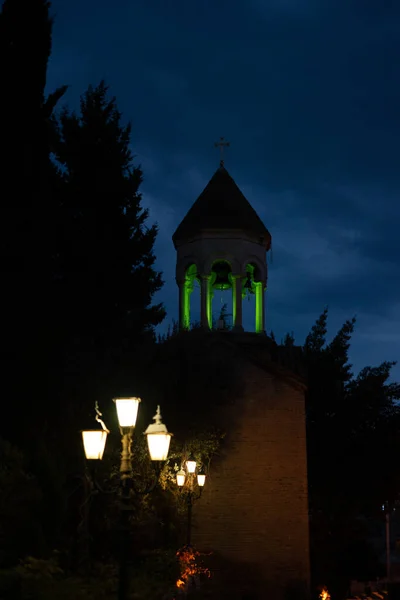 Ορθόδοξος Χριστιανισμός Στην Αρχιτεκτονική Της Γεωργίας Των Εκκλησιών Στην Τιφλίδα — Φωτογραφία Αρχείου