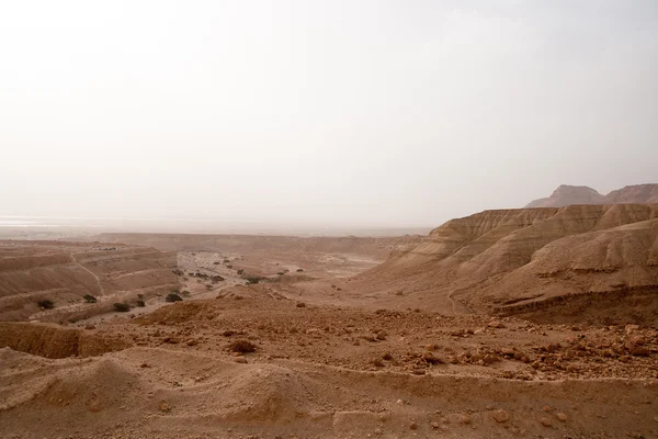 Arava poušti v Izraeli - turistika a dobrodružství — Stock fotografie