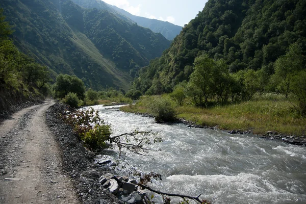 Hegyi folyó — Stock Fotó