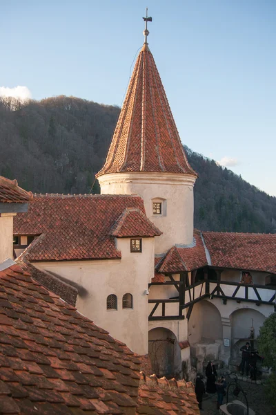 Dracula hrad v Rumunsku — Stock fotografie