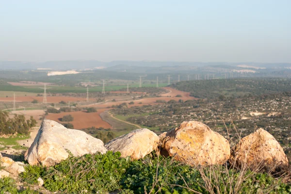 Randonnée pédestre en Israël paysage — Photo