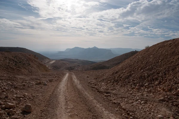 Viaggiare nel deserto del Negev, Israele — Foto Stock