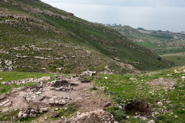 Israeli landscape near Kineret lake — Stock Photo, Image