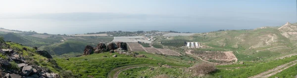 Israeli landscape near Kineret lake — Stock Photo, Image