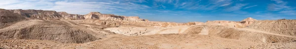 Пустеля Неґев панорамним видом — стокове фото