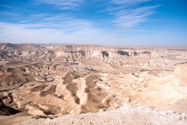 Podróż w części pustyni Negew, Izrael — Zdjęcie stockowe