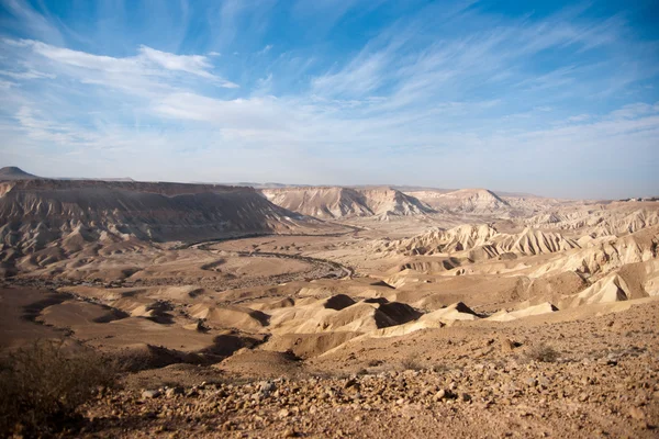 Viaggiare nel deserto del Negev, Israele — Foto Stock