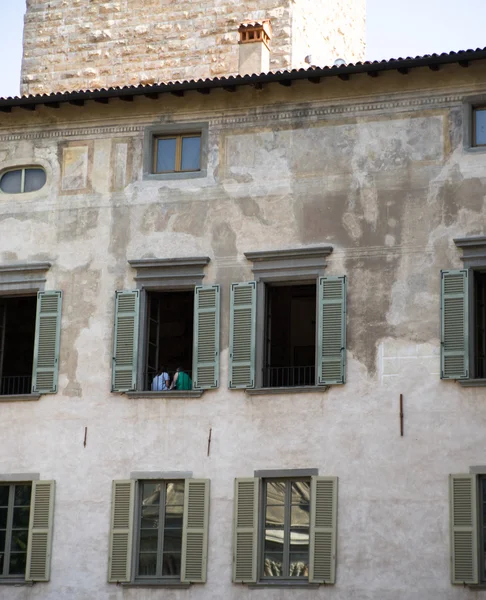 Italian town street — Stock Photo, Image