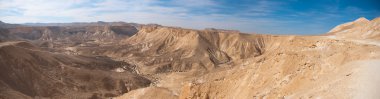Negev Çölü panoramik