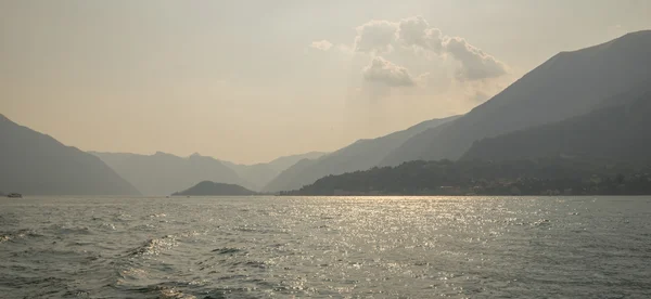 Jezero Como krajina — Stock fotografie