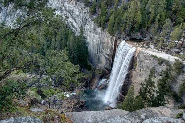 Chutes d'eau du Nevada à Yosemite Photos De Stock Libres De Droits