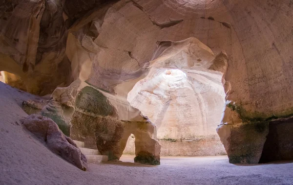 Beit Guvrin, 이스라엘에서 동굴 스톡 사진