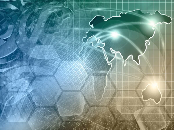 Posta işaretleri, harita ve basamak bilgisayar arka plan