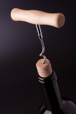 Şarap şişesi tirbuşon