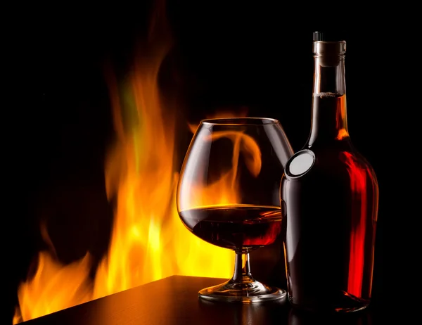 Cognac lama — Stok Foto