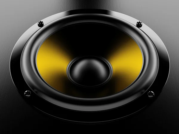 Elektronische geluid luidspreker — Stockfoto