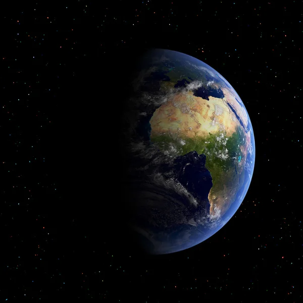 지구 행성 스톡 사진