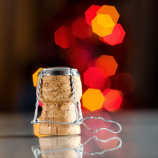 Champán corcho de vino — Foto de Stock