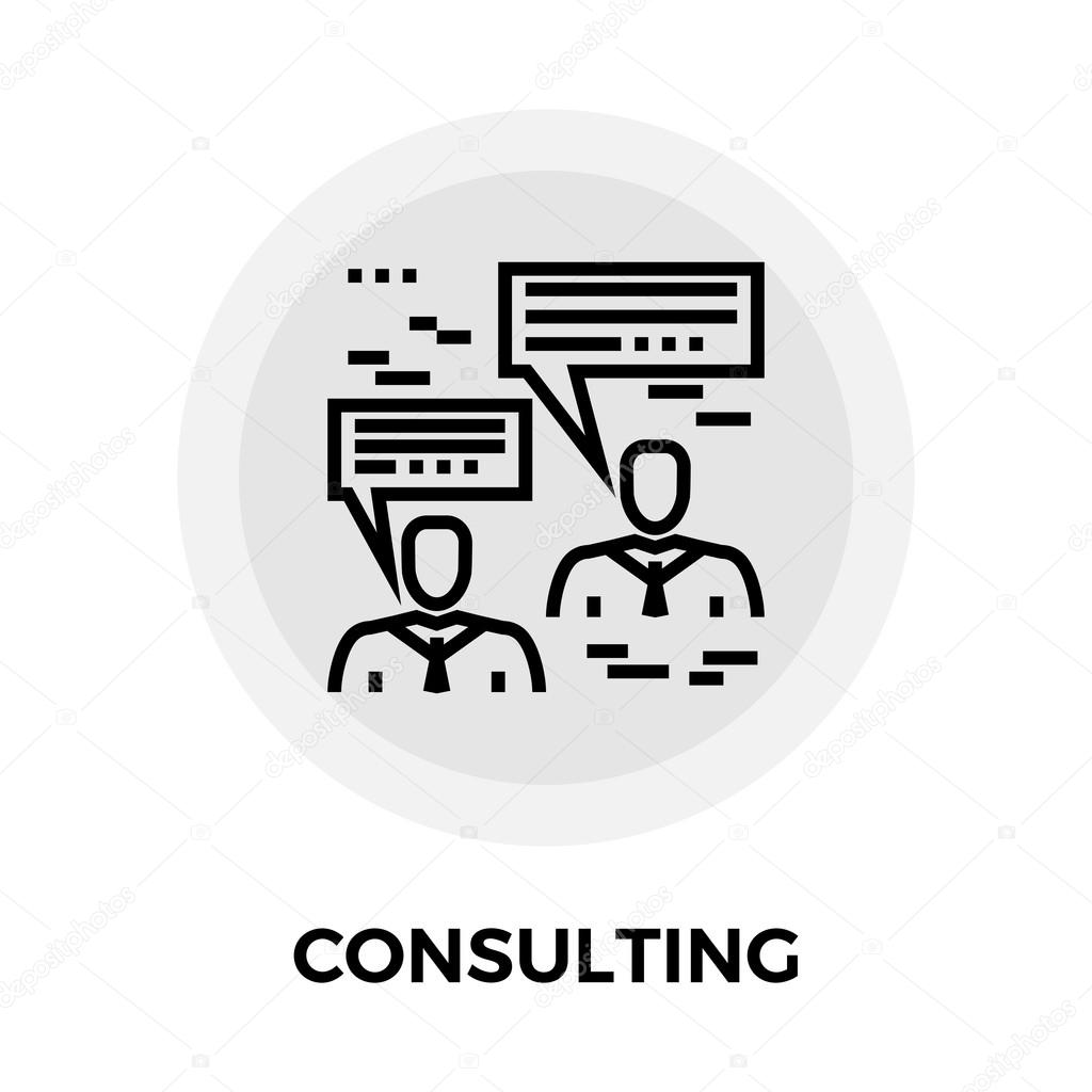 Consulting Line Icon