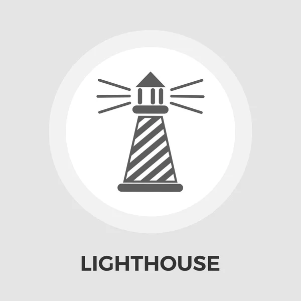 Icône de ligne de phare — Image vectorielle