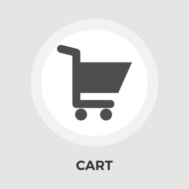 Otomobil Düz Simgesi