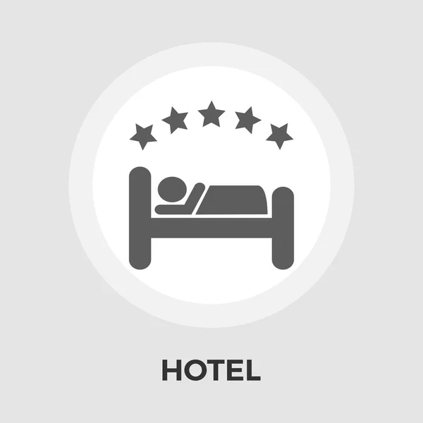 Hotel Line Icon — Stock Vector