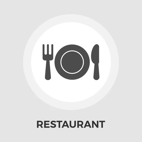 Icono de línea restaurante — Archivo Imágenes Vectoriales