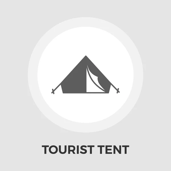 Ikona linii namiot turystyczny — Wektor stockowy