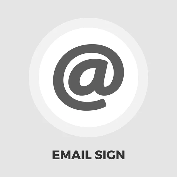 Icono plano de correo electrónico — Archivo Imágenes Vectoriales