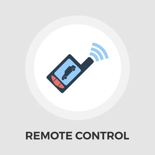 Icono plano de control remoto — Archivo Imágenes Vectoriales