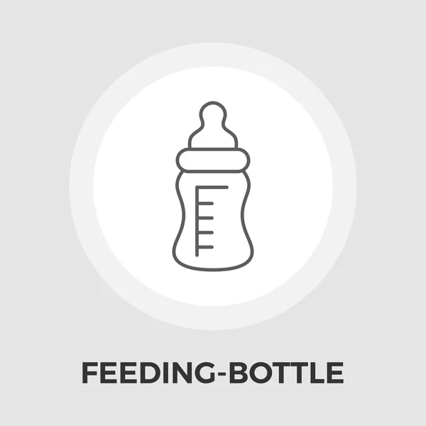 Feeding bottle vector flat icon — Stock Vector