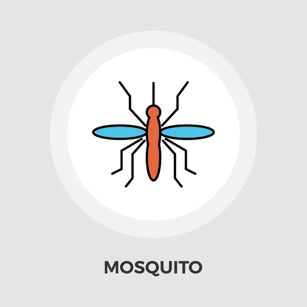 Mosquito vector flat icon — Stock Vector