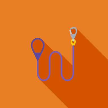 Kira kontratı düz simgesi