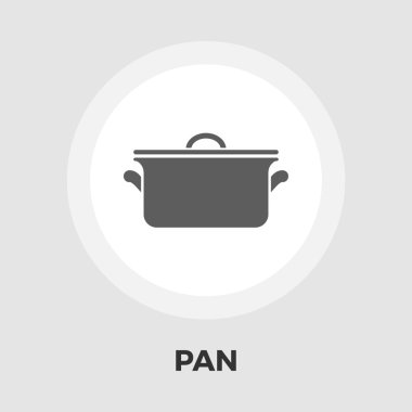 Pan simgesi düz