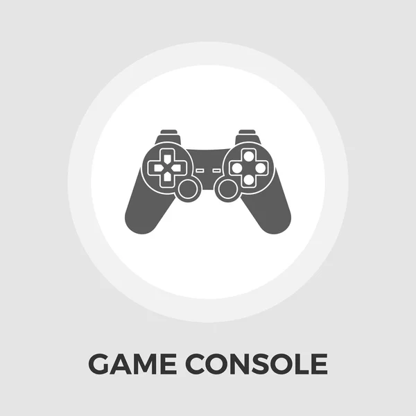 Juego icono plano — Vector de stock