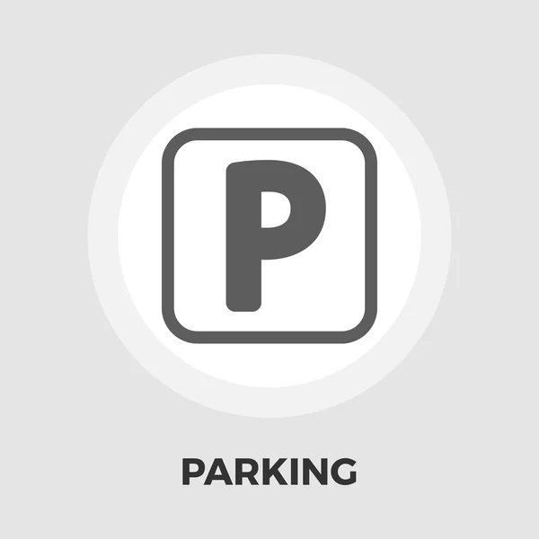 Значок парковки — стоковый вектор