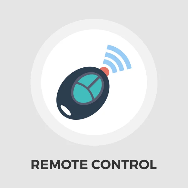 Icono plano de control remoto — Archivo Imágenes Vectoriales