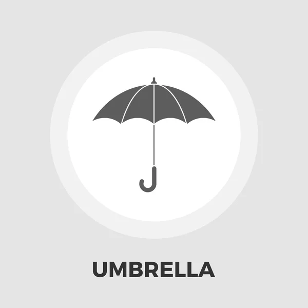 Umbrella icon flat — Stock Vector