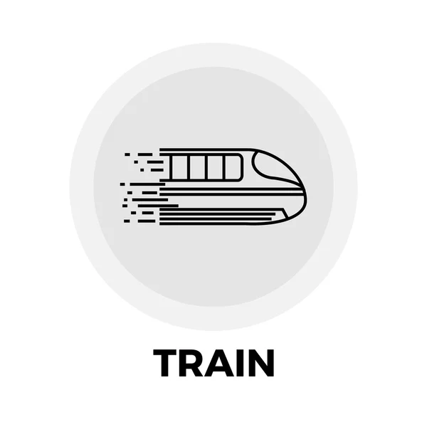 Tren satırı simgesi — Stok Vektör