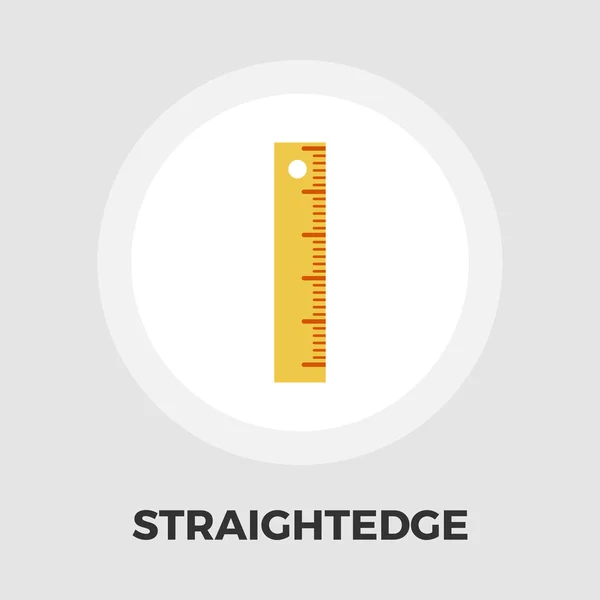 Passer pictogram plat — Stockvector