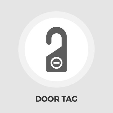 Kapı etiket satırı simgesi