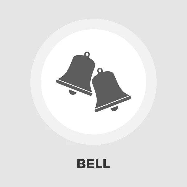 Ícone plano Bell — Vetor de Stock