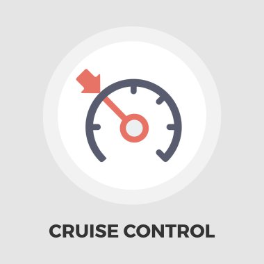 Cruise control düz simgesi