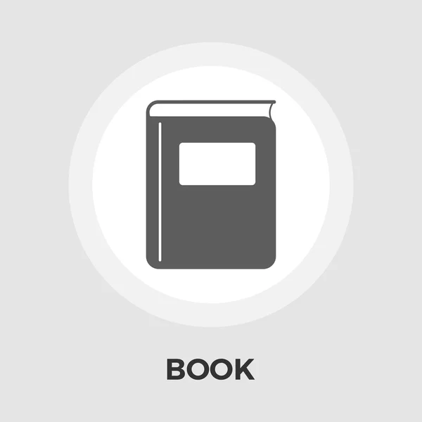 Livro Flat Icon — Vetor de Stock