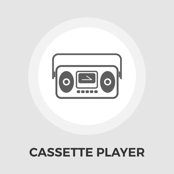 Boombox flat icon — Stock Vector